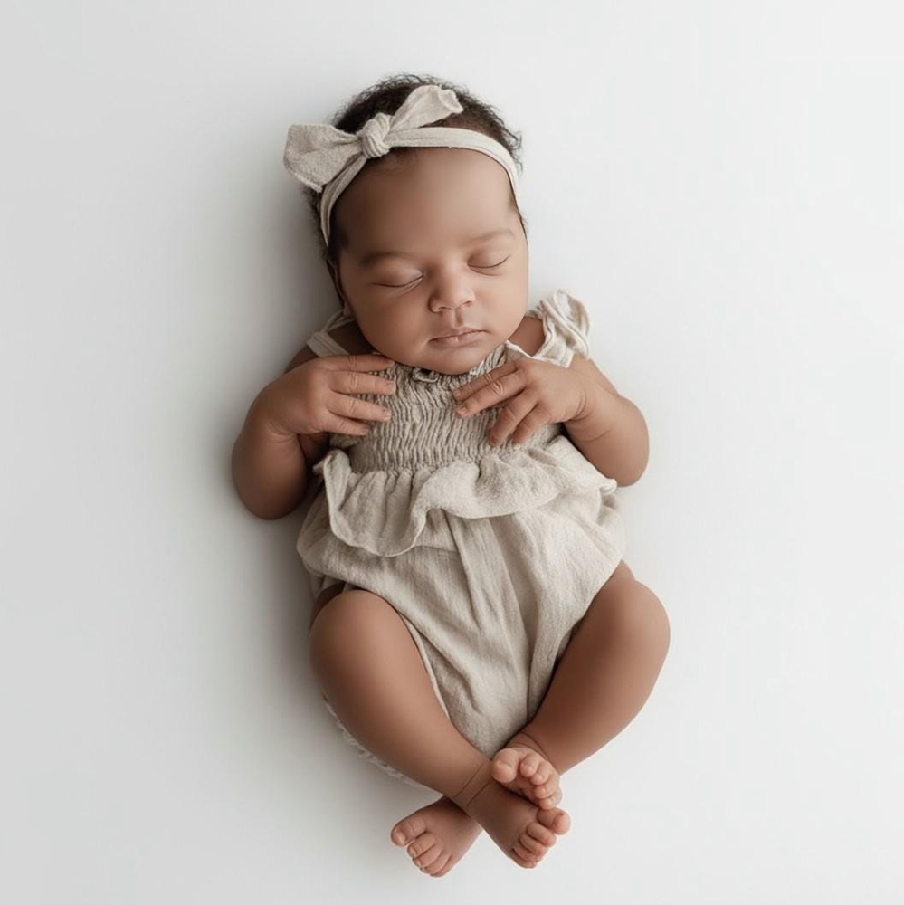 Infant Photography Props Outfit - Yenidoğan Fotoğraf Sahne Malzemeleri Bebek Kız