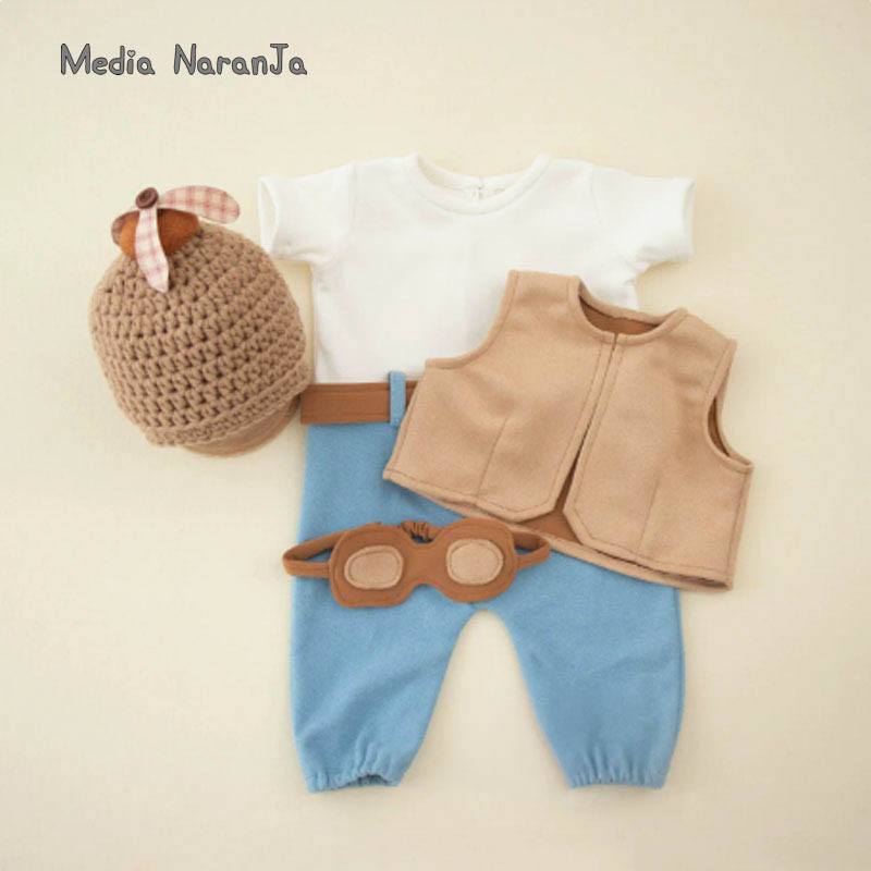 Infant Photography Props Outfit - Yenidoğan fotoğrafçılığı aksesuarları erkek bebek kız
