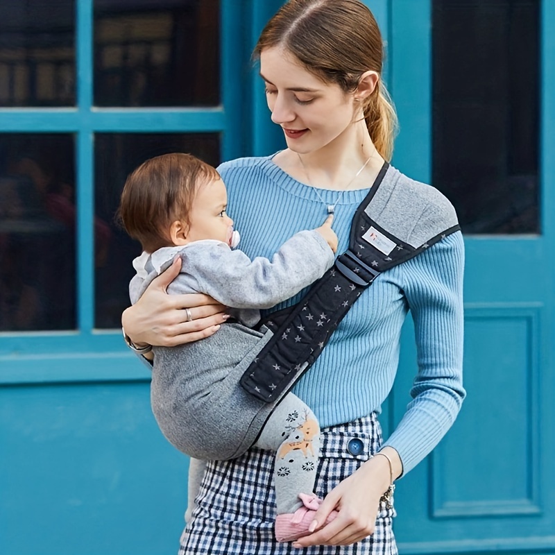 Ergonomic Baby Carrier Newborn To Toddler - Taşınabilir Bebek Taşıyıcı Sırt Çantası Tek