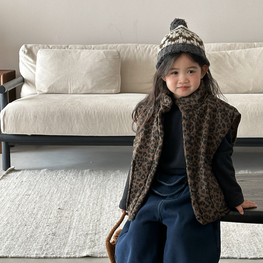 Çocuklar Leopar Baskı Yastıklı - Toddler Boy Winter Fleece Jacket incelemesi ve fiyatı