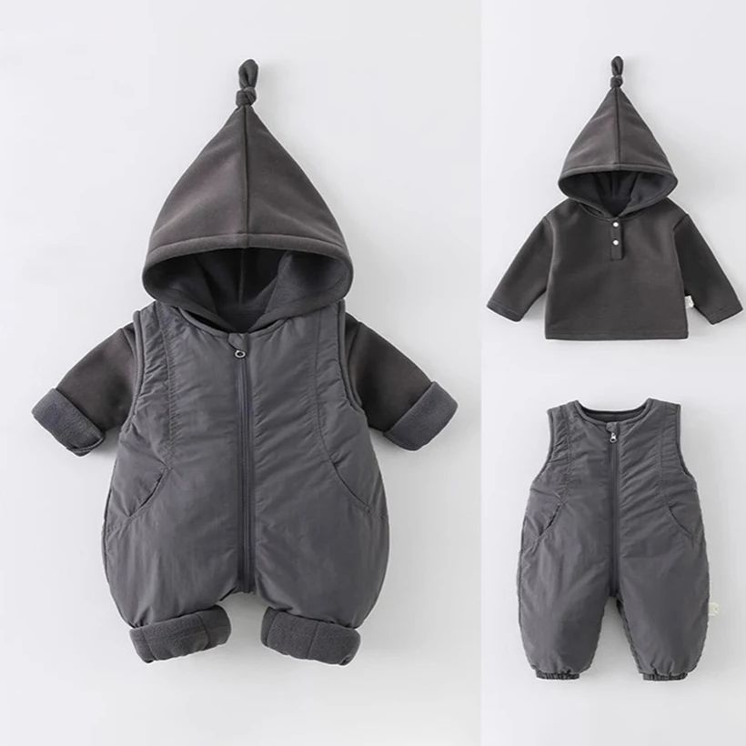 Kışlık Kalın Pamuklu Bebek Tul - Cotton Baby Onesies Zipper incelemesi ve fiyatı