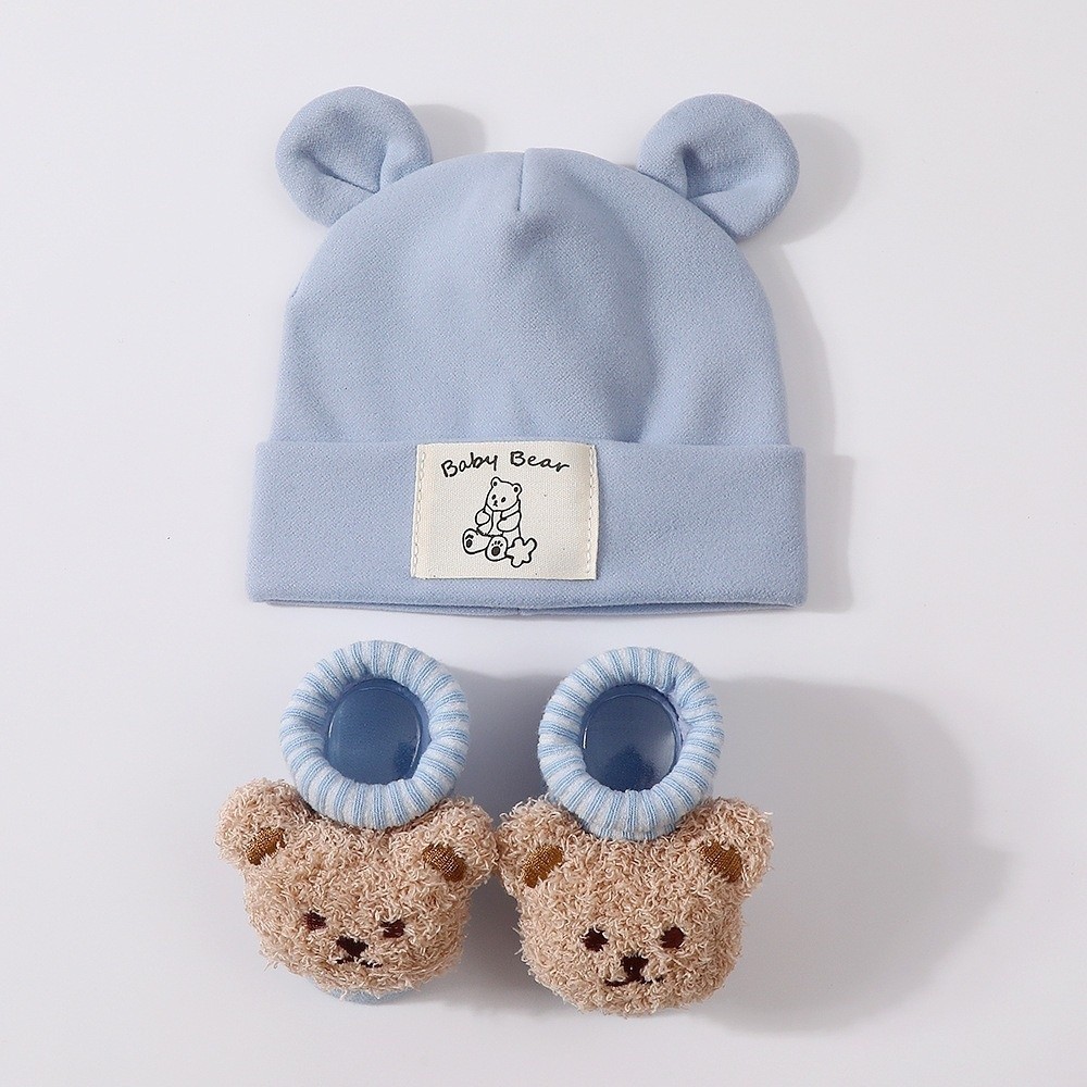 2 Parça/Set Sevimli Pamuklu Be - Infant Beanie Hat With Ears incelemesi ve fiyatı
