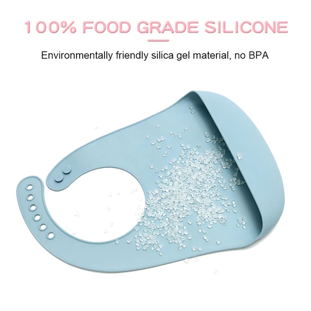 1 Adet Gıda Sınıfı Silikon Beb - Waterproof Baby Bibs Silicone incelemesi ve fiyatı