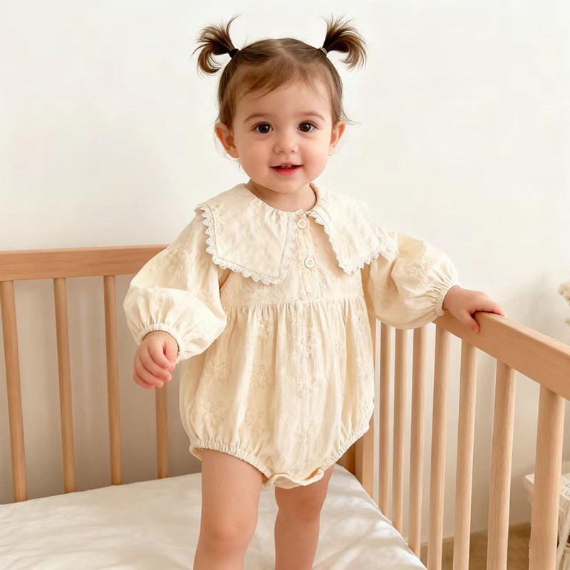 Bahar Kızlar Tatlı Prenses Tek - Newborn Baby Girl Romper Floral incelemesi ve fiyatı