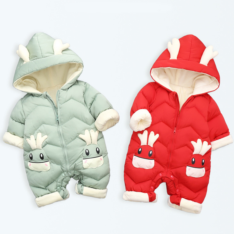 1-3Y Bebek Kalın Kadife Tulum  - Cotton Baby Onesies Zipper incelemesi ve fiyatı