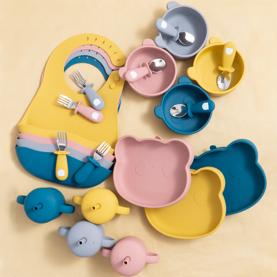 Yeni tasarım karikatür hayvan  - Waterproof Baby Bibs Silicone incelemesi ve fiyatı